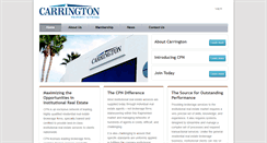 Desktop Screenshot of carringtonpn.com