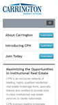 Mobile Screenshot of carringtonpn.com